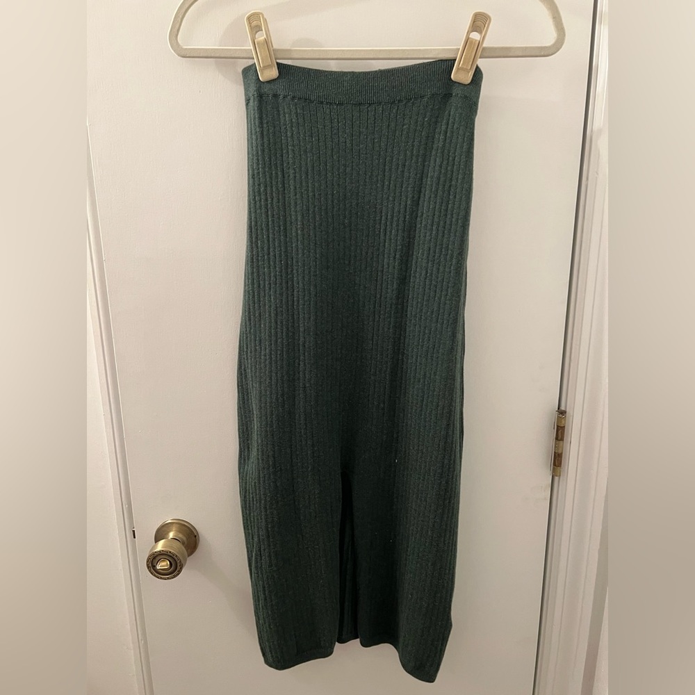 Free People Green Skirt